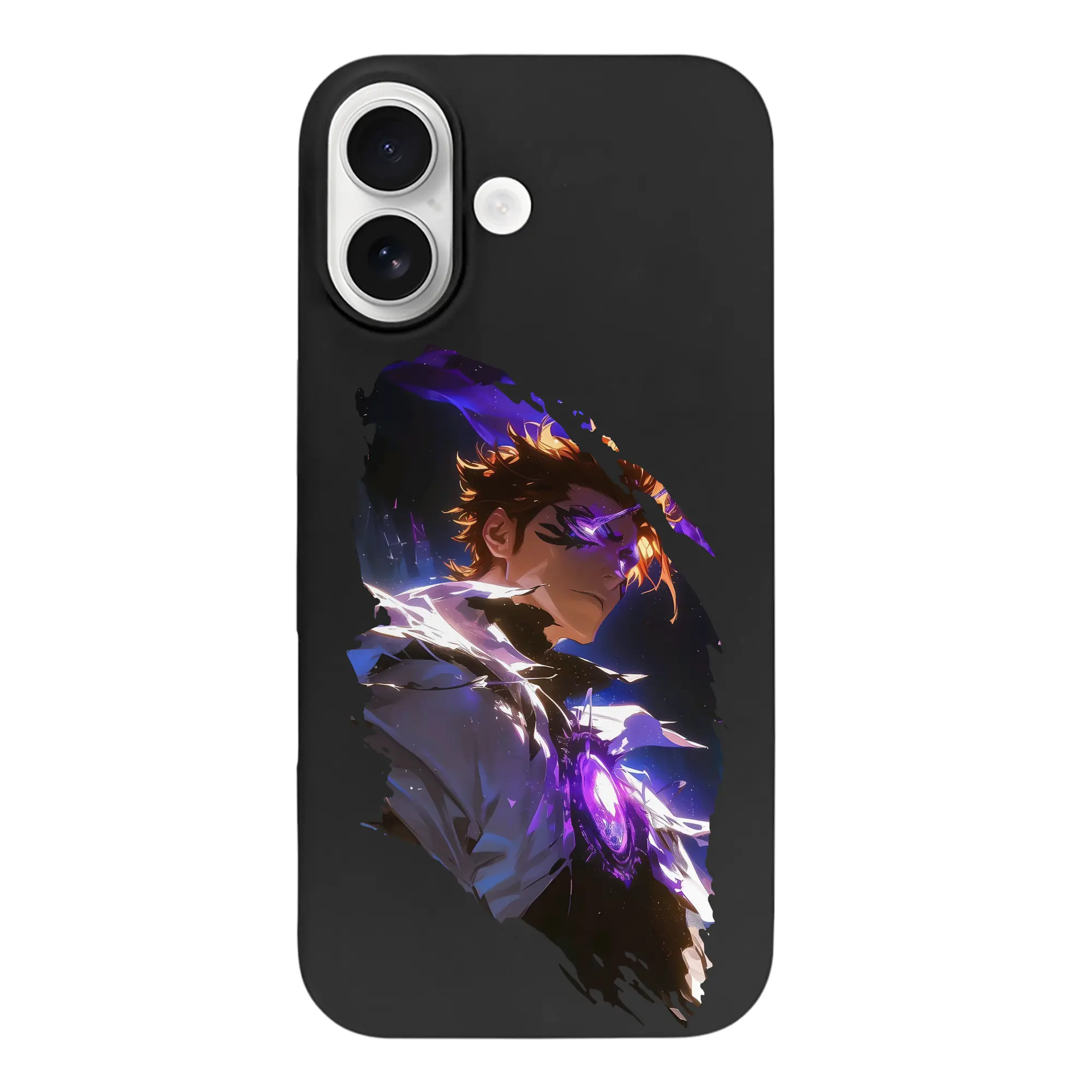 ブリーチ グッズ 藍染 惣右介 - iPhone 17 シリーズ シリコンケース 薄型 耐衝撃 指紋防止 ソフトタッチカバー 精密フィット 傷防止 保護ケース iPhone 17/17 Air/17 Pro/17 Pro Max 対応